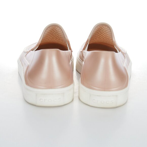 Crocs CitiLane Roka Pink Metallic Iconic Comfort Slip On Shoes Women's - Picture 4 of 7